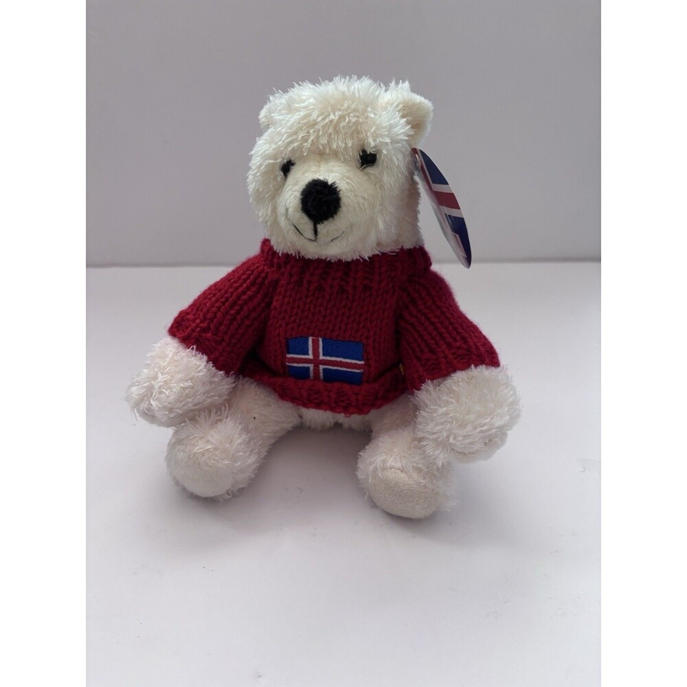 Bear Iceland Con Blusa  Roja.  7”